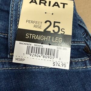 Ariat Blue Straight Leg Jeans